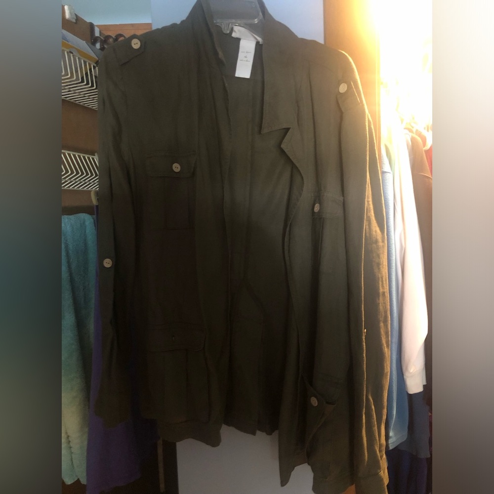 Victoria's Secret Olive Green Blazer